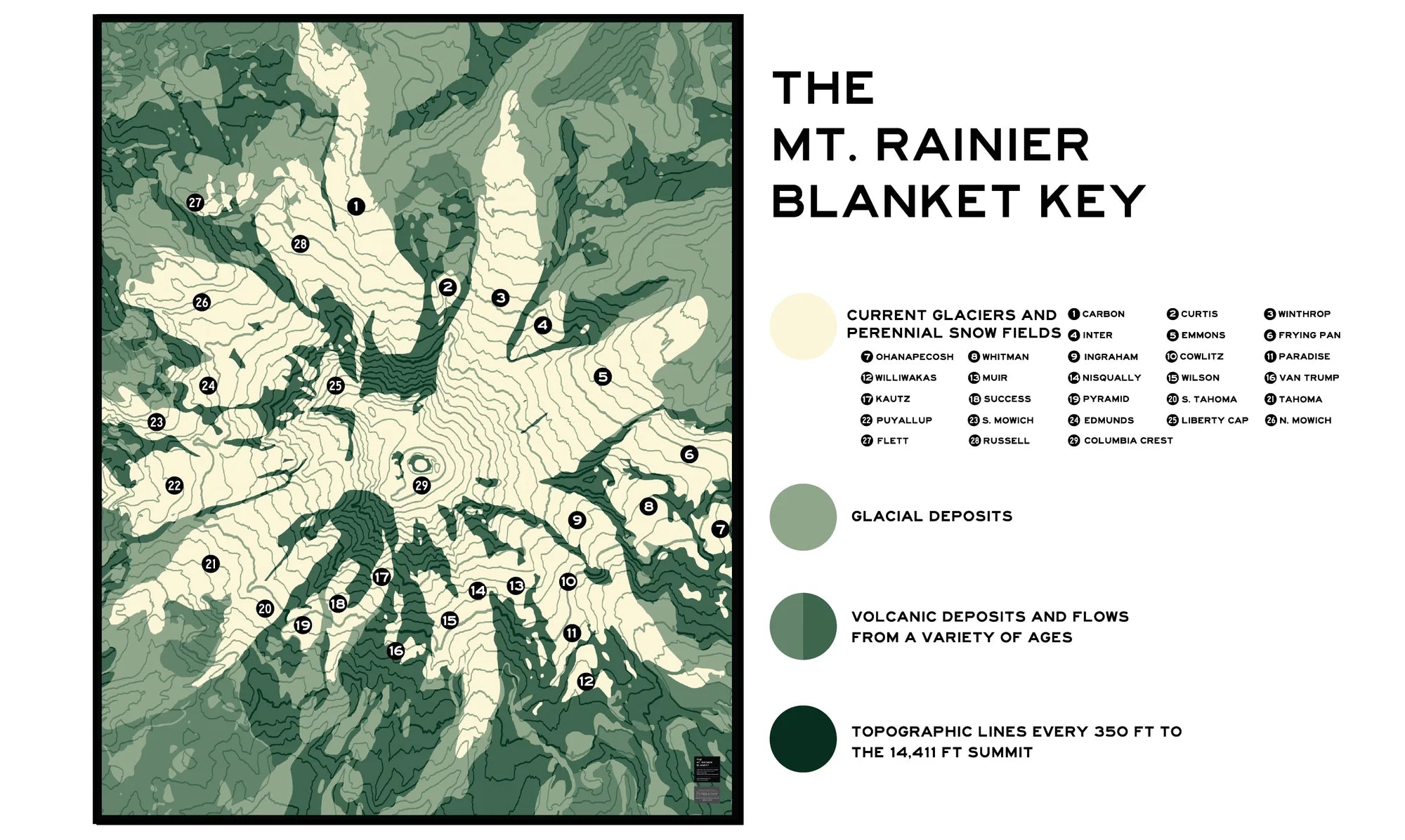 Mt. Rainier Pendelton Blanket